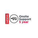 Lenovo Onsite - Extended service agreement - parts and labour - 5 years - on-site - for ThinkPad P1; P1 (2nd Gen); P40 Yoga; P43; P50; P51; P52; P53; P70; P71; P72; P73; W550