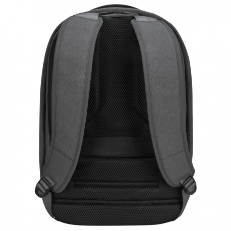 Targus Cypress Security Backpack with EcoSmart - Notebook carrying backpack - 15.6" - grey - 15
