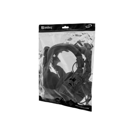 Sandberg Saver - Headset - full size - wired - USB - 1