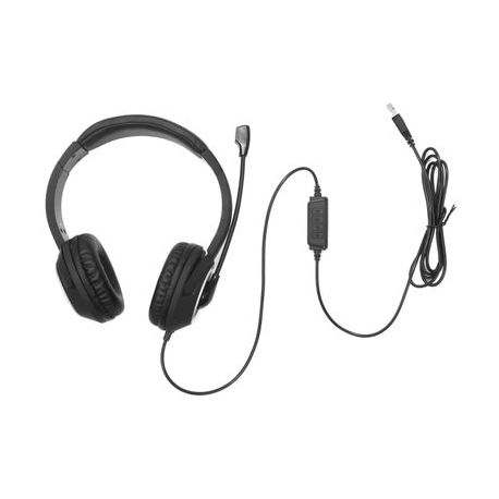 Sandberg USB Chat Headset - Headset - on-ear - wired - USB-A - 3