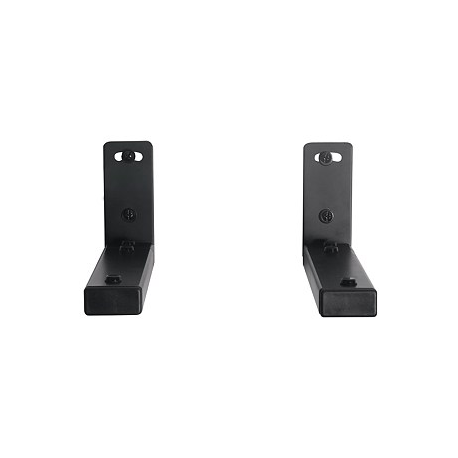 B-TECH BT 15 - Mounting kit (wall mount) for speaker(s) - metal - black - wall-mountable - 5