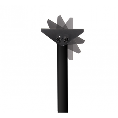 B-TECH System 2 BT7808 - Mounting kit (wall / ceiling mount) - black - ceiling mountable - 6