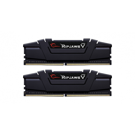 G.Skill Ripjaws V - DDR4 - kit - 16 GB: 2 x 8 GB - DIMM 288-pin - 3600 MHz  /  PC4-28800 - CL16 - 1.35 V - unbuffered - non-ECC - classic black - 0
