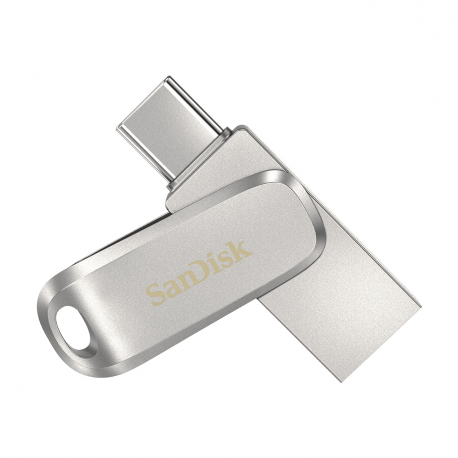 SanDisk Ultra Dual Drive Luxe - USB flash drive - 128 GB - USB 3.1 Gen 1 / USB-C - 19