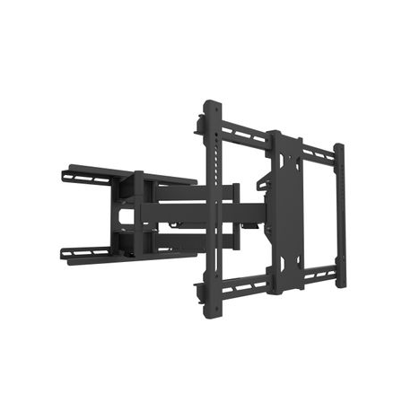 Multibrackets M Universal Flexarm Pro Super Duty - Mounting kit (wall mount with dual hinged arms) - for flat panel - black - screen size: 55"-110" - wall-mountable - 0
