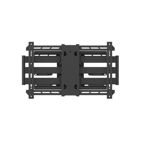 Multibrackets M Universal Flexarm Pro Super Duty - Mounting kit (wall mount with dual hinged arms) - for flat panel - black - screen size: 55"-110" - wall-mountable - 1