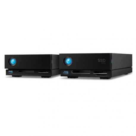 LaCie 1big Dock STHS8000800 - Hard drive array - 8 TB - 1 bays (SATA-600) - HDD 8 TB x 1 - USB 3.1, Thunderbolt 3 (external) - with 5 years Rescue Data Recovery Service Plan - 7