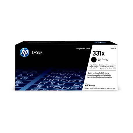 HP 331X - High Yield - black - original - toner cartridge (W1331X) - for Laser 408dn, MFP 432fdn - 0