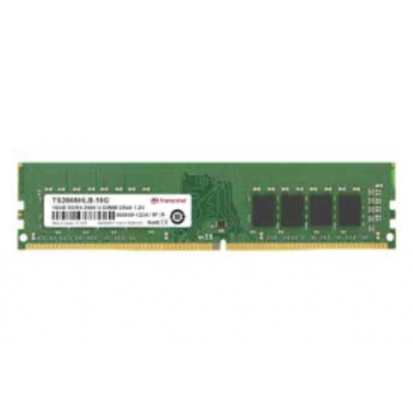 Transcend JetRAM - DDR4 - module - 16 GB - DIMM 288-pin - 2666 MHz / PC4-21300 - CL19 - 1.2 V - unbuffered - non-ECC - 1