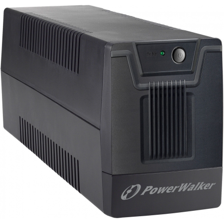 PowerWalker VI 600 SCL - UPS - AC 162-290 V - 360 Watt - 600 VA - 7 Ah - USB - output connectors: 2 - 2
