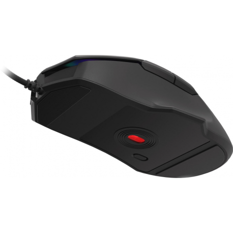 Genesis Xenon 220 - Mouse - ergonomic - optical - 7 buttons - wired - USB - black - 9