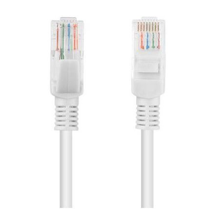 Lanberg - Patch cable - RJ-45 (M) to RJ-45 (M) - 25 cm - UTP - CAT 6 - molded, snagless, stranded - grey, RAL 7035 - 0