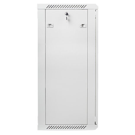 Lanberg - Rack cabinet - wall mountable - grey, RAL 7035 - 22U - 19" - 3