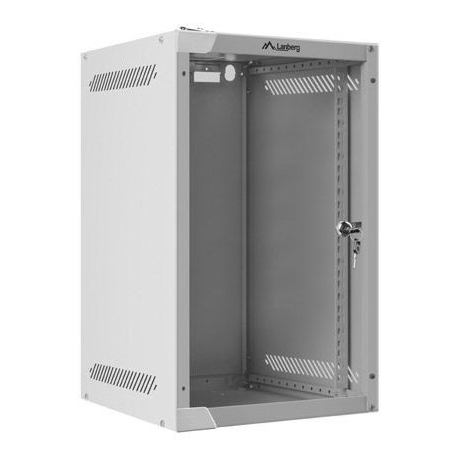 Lanberg - Rack cabinet - wall mountable - grey, RAL 7035 - 9U - 10" - 0