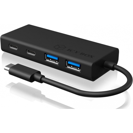 RaidSonic ICY BOX IB-HUB1426-CPD - Hub - 4 x SuperSpeed USB 3.0 - desktop - 0
