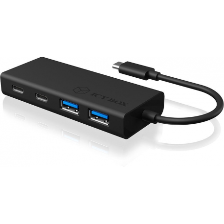 RaidSonic ICY BOX IB-HUB1426-CPD - Hub - 4 x SuperSpeed USB 3.0 - desktop - 1