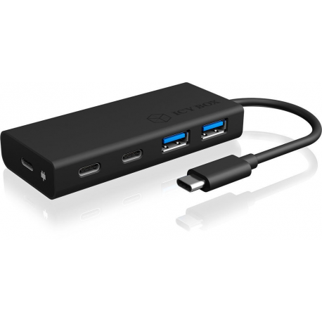 RaidSonic ICY BOX IB-HUB1426-CPD - Hub - 4 x SuperSpeed USB 3.0 - desktop - 2