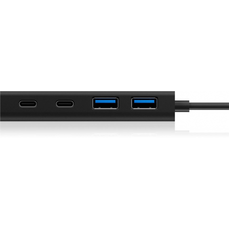 RaidSonic ICY BOX IB-HUB1426-CPD - Hub - 4 x SuperSpeed USB 3.0 - desktop - 3