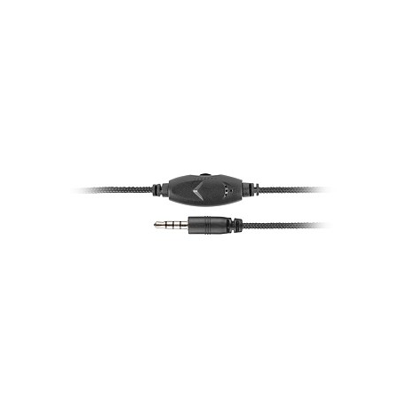 Natec Canary Go - Headset - on-ear - wired - 3.5 mm jack - black - 6