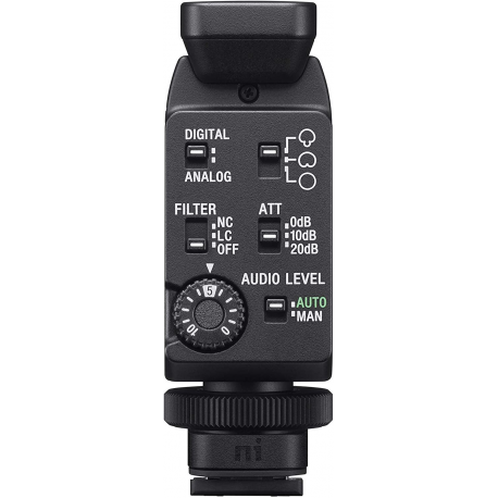 Sony ECM-B1M - Microphone - for Cinema Line ILME-FX3; Handycam FDR-AX43, FDR-AX45, FDR-AX60; a7C; a7R IV; a7s III; a9 II - 4