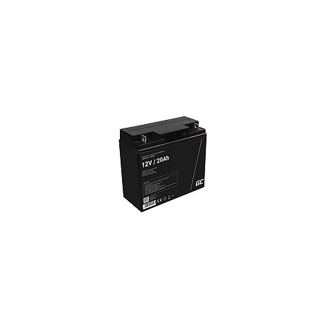 Green Cell - UPS battery - 1 x Sealed Lead Acid (SLA) 20 Ah - black - 0