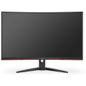 AOC Gaming C32G2ZE/BK - LED monitor - curved - 32" (31.5" viewable) - 1920 x 1080 Full HD (1080p) @ 240 Hz - VA - 300 cd/m² - 3000:1 - 1 ms - 2xHDMI, DisplayPort - black