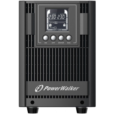 PowerWalker VFI 2000 AT FR - UPS - AC 80-300 V - 1800 Watt - 2000 VA - 9 Ah - RS-232, USB - output connectors: 4 - 1