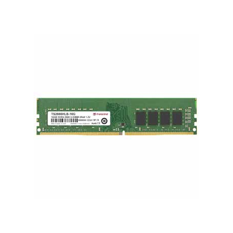 Transcend JetRAM - DDR4 - module - 16 GB - DIMM 288-pin - 3200 MHz  /  PC4-25600 - CL22 - 1.2 V - unbuffered - non-ECC - 1