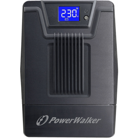 PowerWalker VI 600 SCL FR - UPS - AC 162-290 V - 360 Watt - 600 VA - 7 Ah - USB - output connectors: 2 - 1