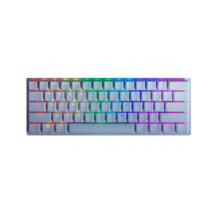 Razer Huntsman Mini - Keyboard - backlit - USB - US - key switch: Razer Linear Optical - mercury - 0