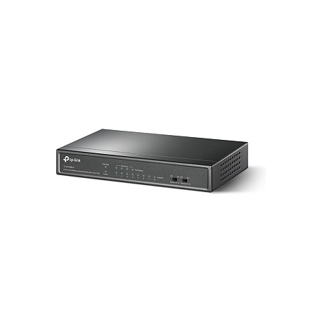 TP-Link TL-SF1008LP - V1 - switch - unmanaged - 8 x 10/100 (4 PoE) - desktop, wall-mountable - PoE (41 W) - 2