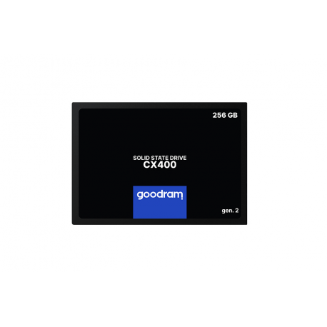 GOODRAM CX400 - Gen 2 - SSD - 256 GB - internal - 2.5" - SATA 6Gb / s - 1