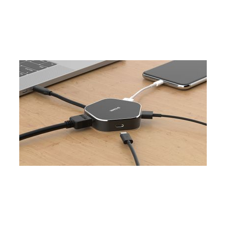 D-Link DUB-M420 - Docking station - USB-C  /  Thunderbolt 3 - HDMI - 2