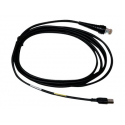 Honeywell - USB cable - USB (M) - 5 V - 3 m - black - for Thor VM1A, VM3A
