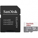 SanDisk Ultra - Flash memory card (microSDHC to SD adapter included) - 64 GB - Class 10 - microSDXC UHS-I