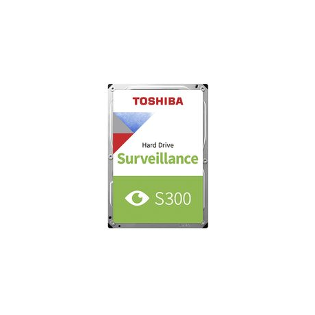 Toshiba S300 Surveillance - Hard drive - 2 TB - internal - 3.5" - SATA 6Gb / s - 5400 rpm - buffer: 128 MB - 0