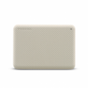 Toshiba Canvio Advance - Hard drive - 1 TB - external (portable) - 2.5" - USB 3.2 Gen 1 - light beige