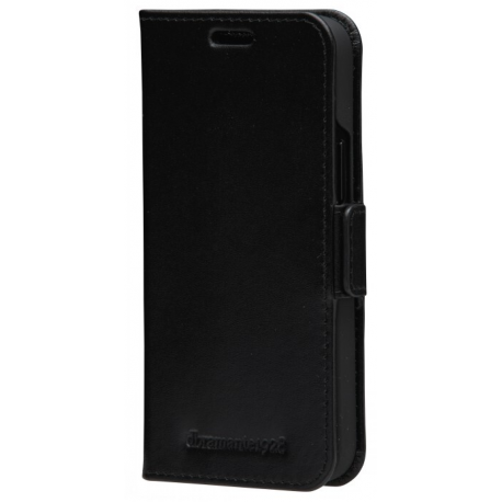 dbramante1928 Copenhagen Slim - Flip cover for mobile phone - full-grain leather - black - for Apple iPhone 12 mini - 0