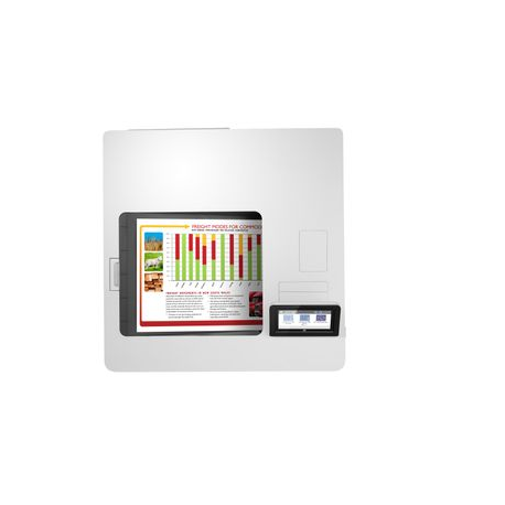 HP Color LaserJet Enterprise M555x - Printer - colour - Duplex - laser - A4 / Legal - 1200 x 1200 dpi - up to 38 ppm (mono)  /  up to 38 ppm (colour) - capacity: 650 sheets - USB 2.0, Gigabit LAN, Wi-Fi(n), USB 2.0 host - 4