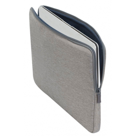 Riva Case Suzuka 7705 - Notebook sleeve - eco - 15.6" - grey - 5