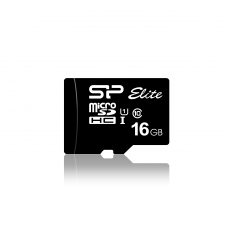 SILICON POWER memory card Micro SDHC 16GB Class 10 + Adapter - 3