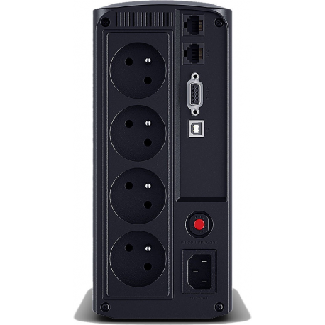 CyberPower Value Pro VP700ELCD-FR - UPS - AC 230 V - 390 Watt - 700 VA - 1-phase - RS-232, USB - output connectors: 4 - black - 2