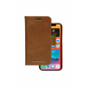 dbramante1928 Lynge - Flip cover for mobile phone - full-grain leather - tan - for Apple iPhone 12 mini
