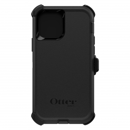OtterBox Defender Series - Back cover for mobile phone - rugged - polycarbonate, synthetic rubber - black - for Apple iPhone 12, 12 Pro - 7