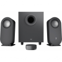Logitech Z407 - Android Edition - speaker system - for PC - 2.1-channel - wireless - Bluetooth - USB - 40 Watt (Total) - graphite grey