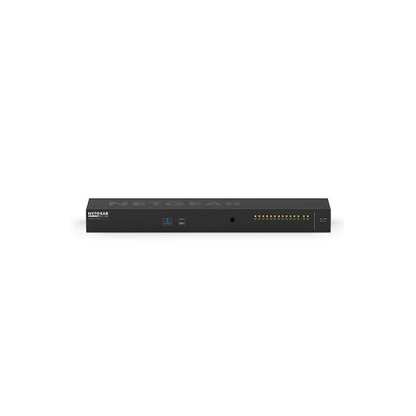NETGEAR AV Line M4250-12M2XF - Switch - L3 - Managed - 12 x 10 / 100 / 1000 / 2.5G + 2 x 10 Gigabit SFP+ - side to side airflow - rack-mountable - 0