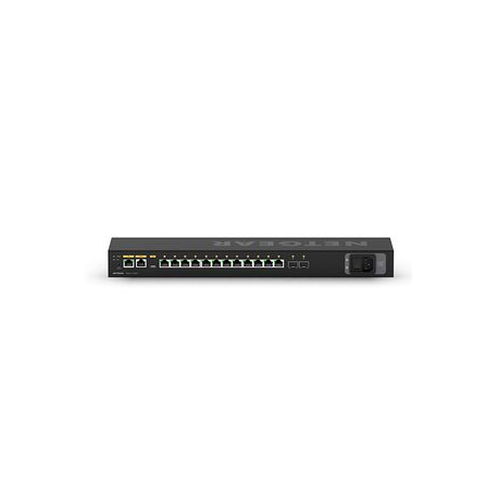 NETGEAR AV Line M4250-12M2XF - Switch - L3 - Managed - 12 x 10 / 100 / 1000 / 2.5G + 2 x 10 Gigabit SFP+ - side to side airflow - rack-mountable - 1