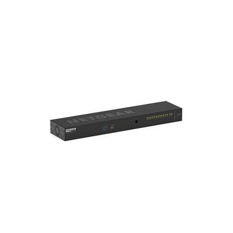 NETGEAR AV Line M4250-12M2XF - Switch - L3 - Managed - 12 x 10 / 100 / 1000 / 2.5G + 2 x 10 Gigabit SFP+ - side to side airflow - rack-mountable - 2