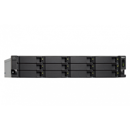 QNAP TL-R1200C-RP - Hard drive array - 12 bays (SATA-600) - USB 3.2 Gen 2 (external) - rack-mountable - 2U - 3