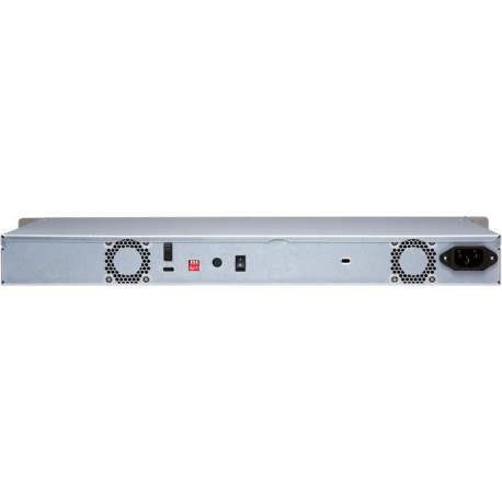 QNAP TR-004U - Hard drive array - 4 bays (SATA-300) - USB 3.1 Gen 1 (external) - rack-mountable - 1U - 7